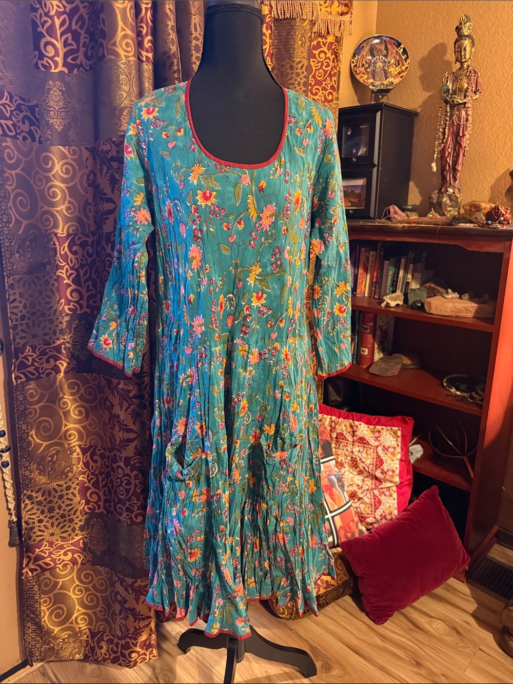 Trade Cloth 3 Tiered Ruffle Dress